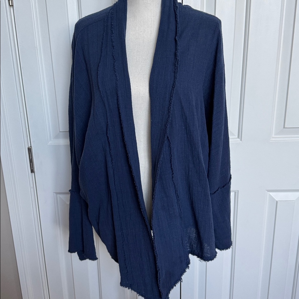 Wishlist Deep Blue Cardigan
